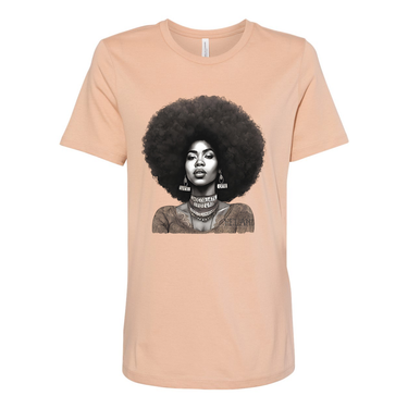 Chocolate Cutie Women’s Relaxed Jersey Tee - Plant Based Hair Care for Natural Hair